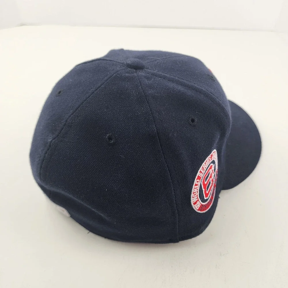 Boston Red Sox New Era On-Field 59Fifty Fitted Size 7 1/2 Hat Ball Cap Blue MLB